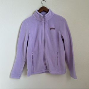 Lavender vineyard vines fleece sweater